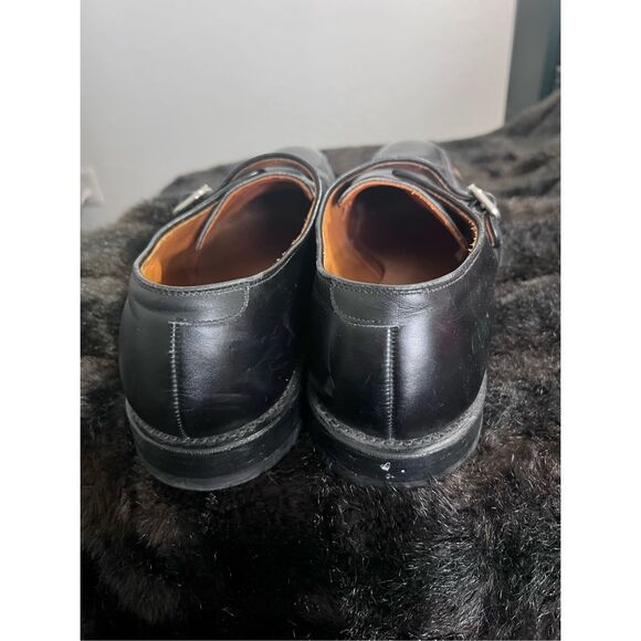 Allen Edmonds Concord Monk Strap Dress Shoes 12 D Black Leather main image 5